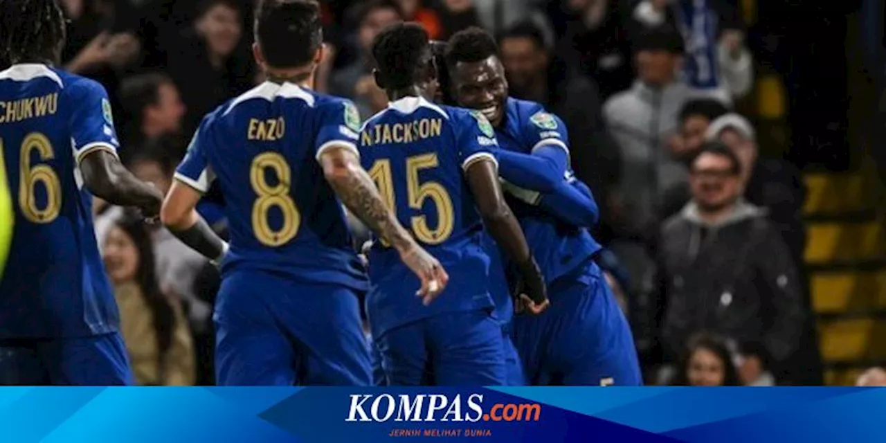 Chelsea ke Perempat Final Piala Liga Inggris, The Blues Rajut Asa Juara