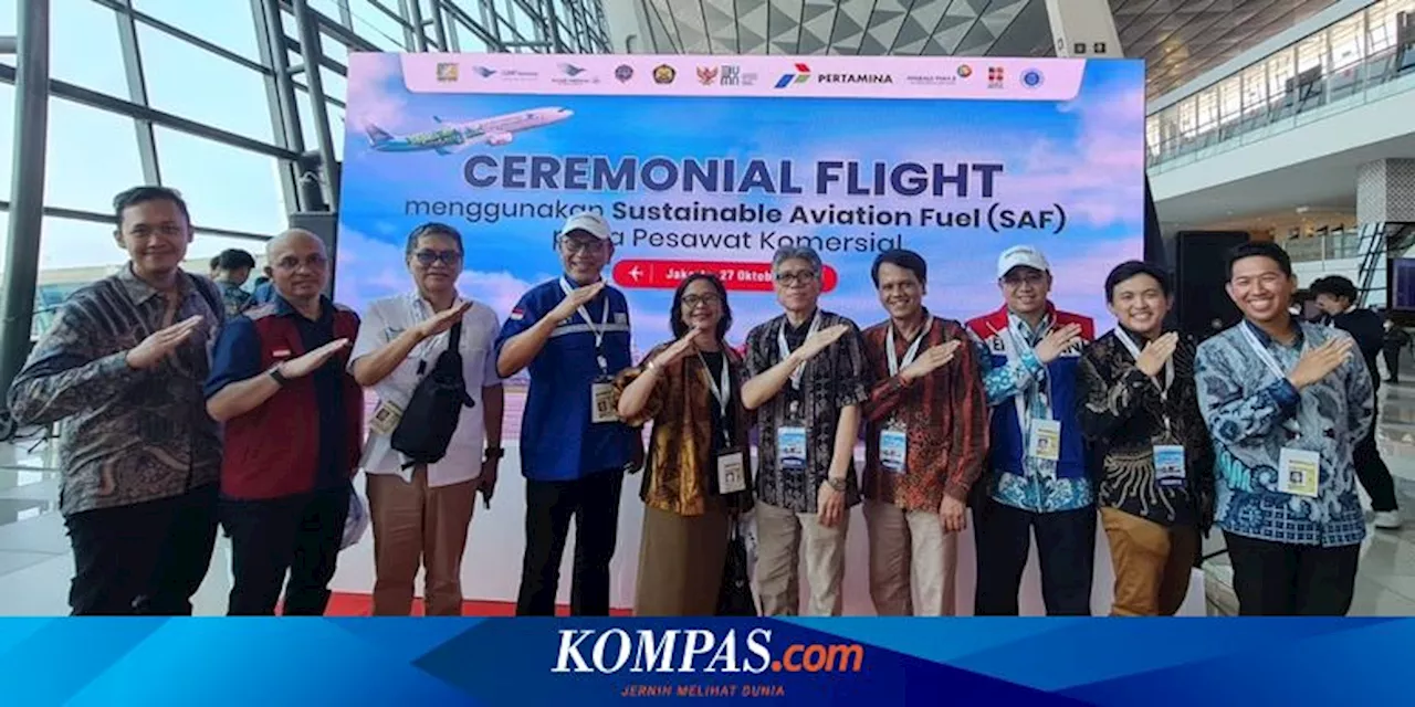 Rektor ITB Ikut 'Ceremonial Flight' Pesawat Bahan Bakar Ramah Lingkungan