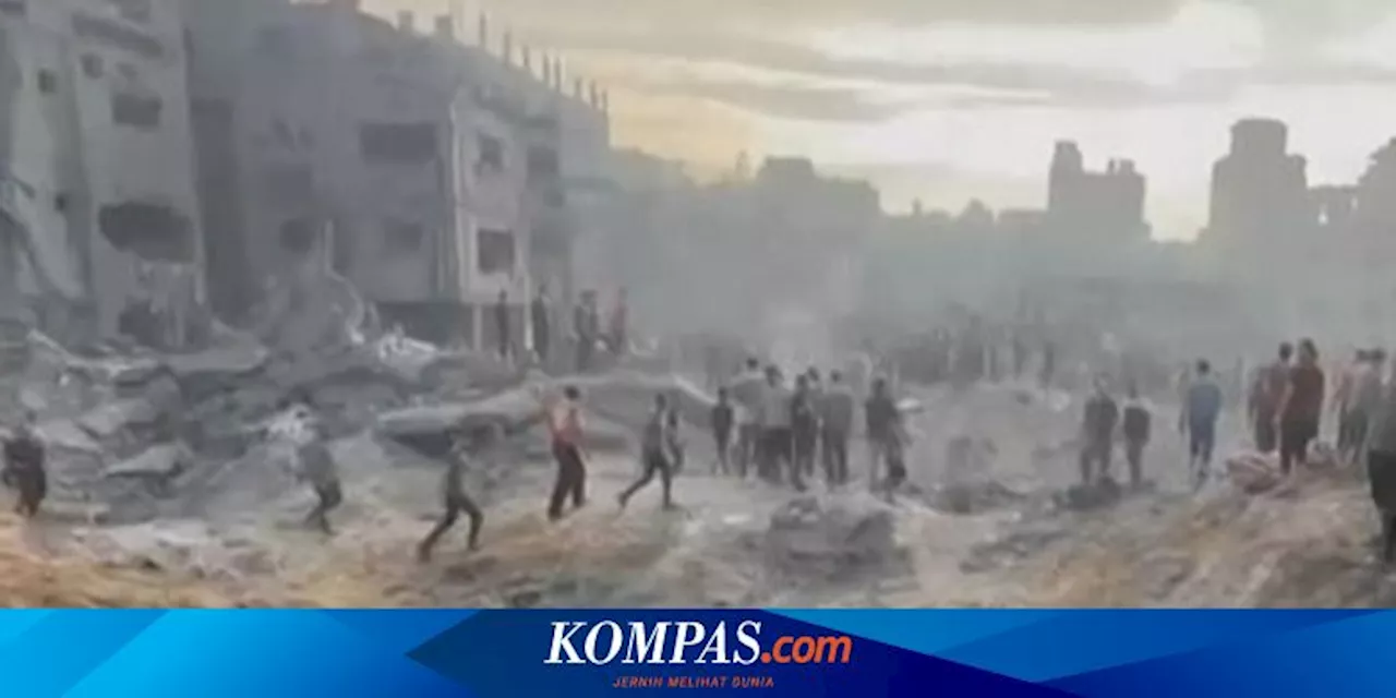 Serangan Israel di Kamp Pengungsi Jabalia Gaza Tewaskan 195 Korban, 120 Orang Hilang