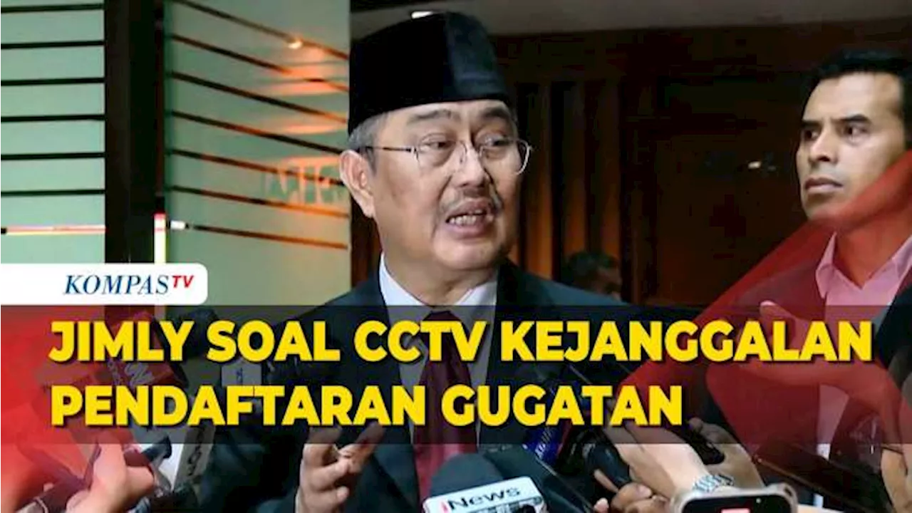 Jimly Soal Bukti CCTV Kejanggalan Pendaftaran Gugatan Usia Capres