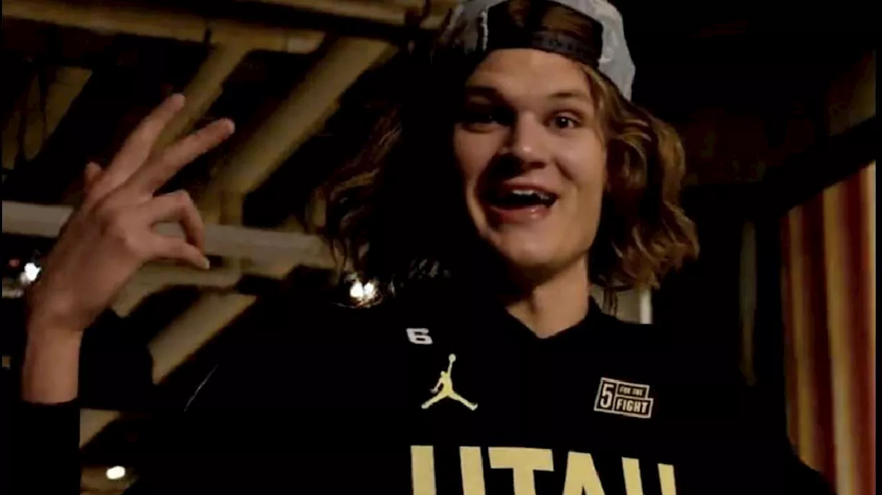 Have You Seen This? Jazz's Walker Kessler pulls off the perfect Kelly Olynyk costume