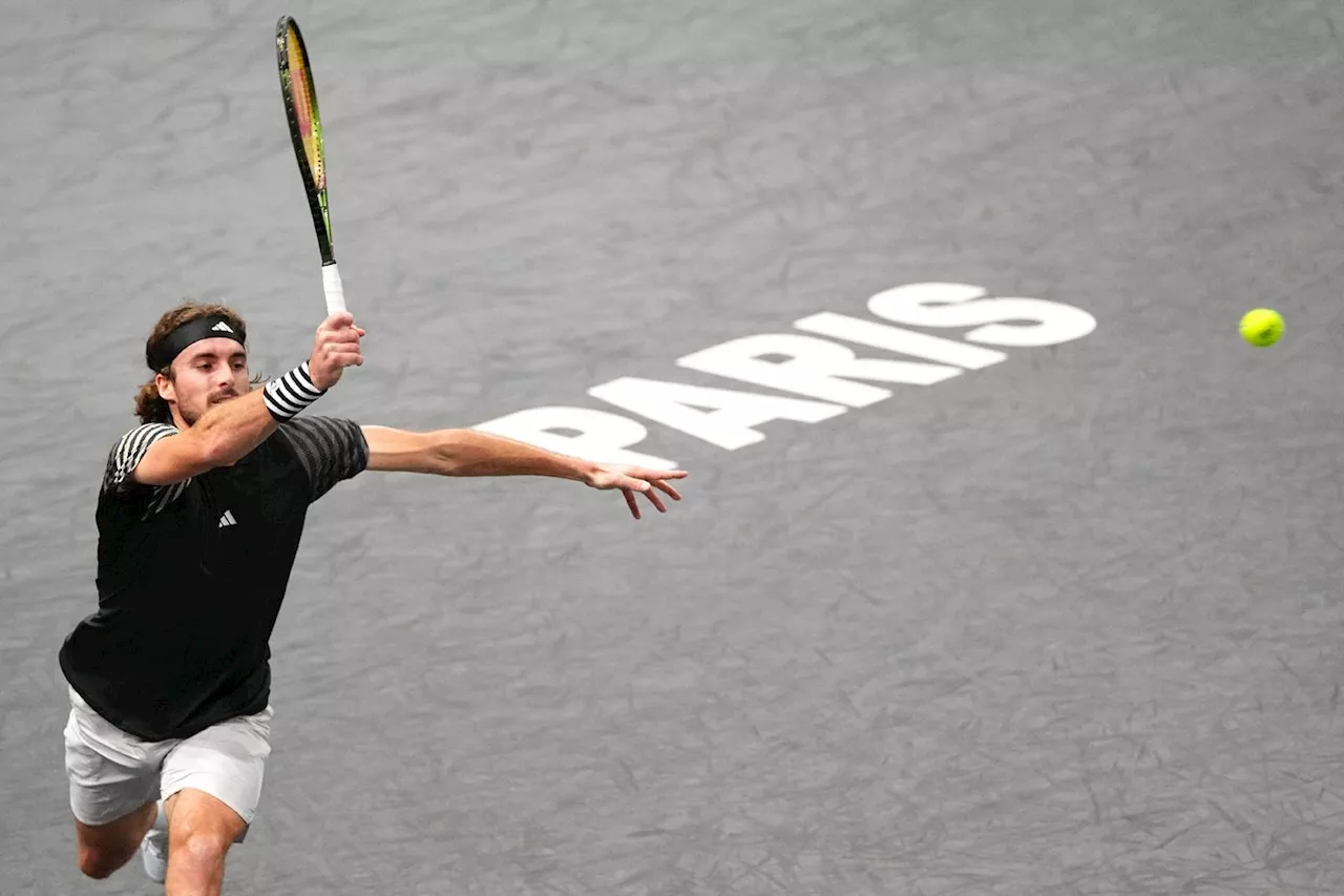 Masters 1000 de Paris: Tsitsipas en quarts et à Turin, Djokovic en soirée