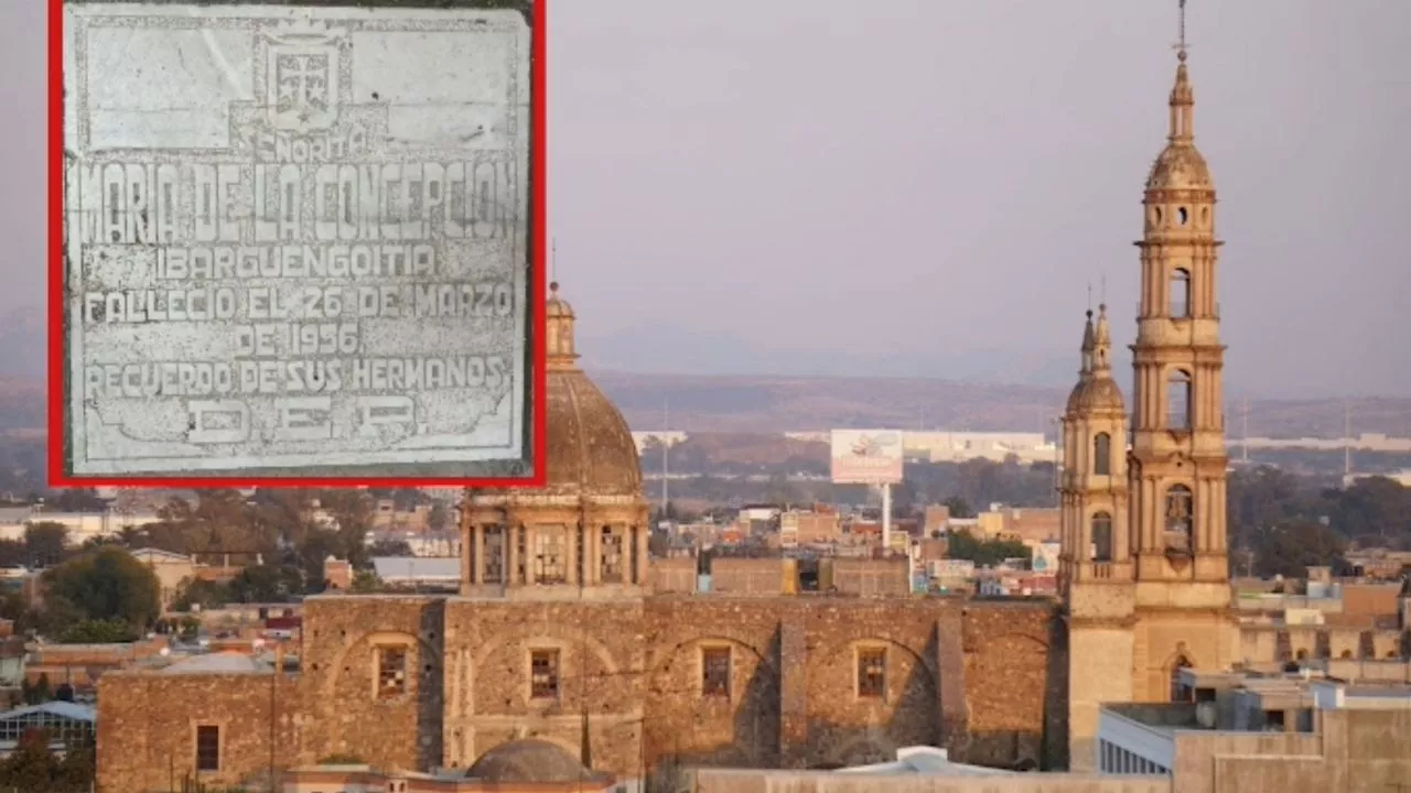 Muertos con historia: las 180 lápidas en este templo de Silao