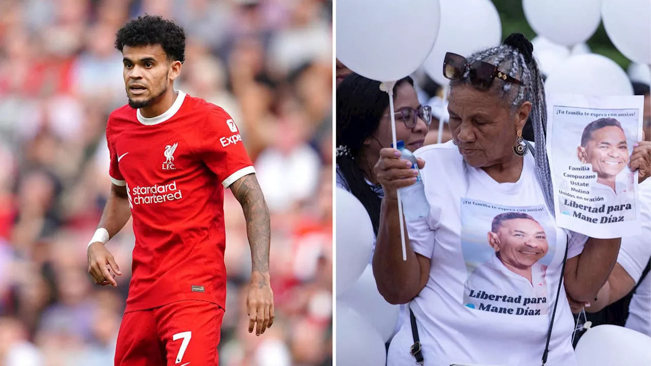 Liverpool star Luis Diaz's father 'captured by rebels', Colombian government says