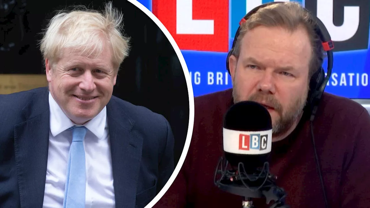 'Ludicrous, bogus, nonsense': James O'Brien is astounded by Boris Johnson 'laughing at Italy' during the...