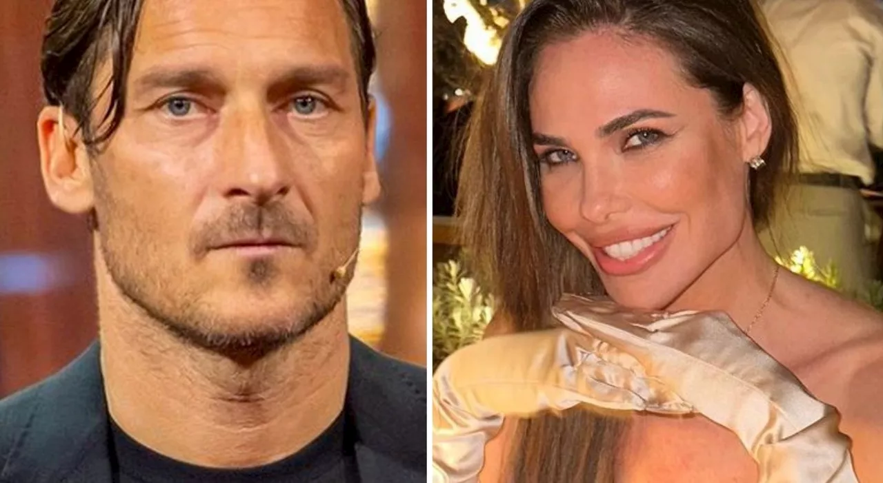 Totti: «Con Ilary Blasi cerco un nuovo equilibrio per il bene dei figli. Abbiamo un passato importante»