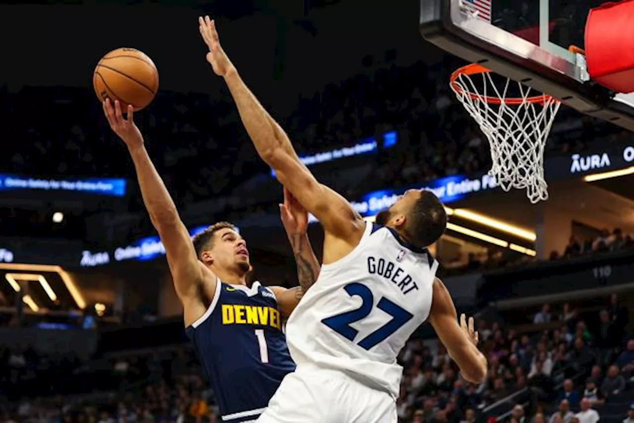 La nuit des Bleus en NBA : Rudy Gobert et Minnesota tombent Denver, les autres Français battus