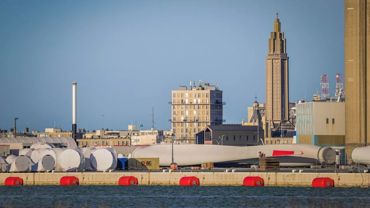 Les pales et nacelles de Siemens Gamesa bien ancrées au Havre