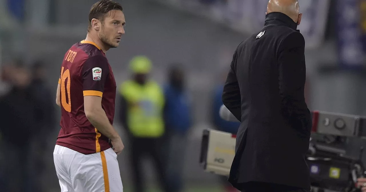 Totti e Spalletti, la clamorosa risposta: &#034;Cosa faccio se lo incontro in strada&#034;