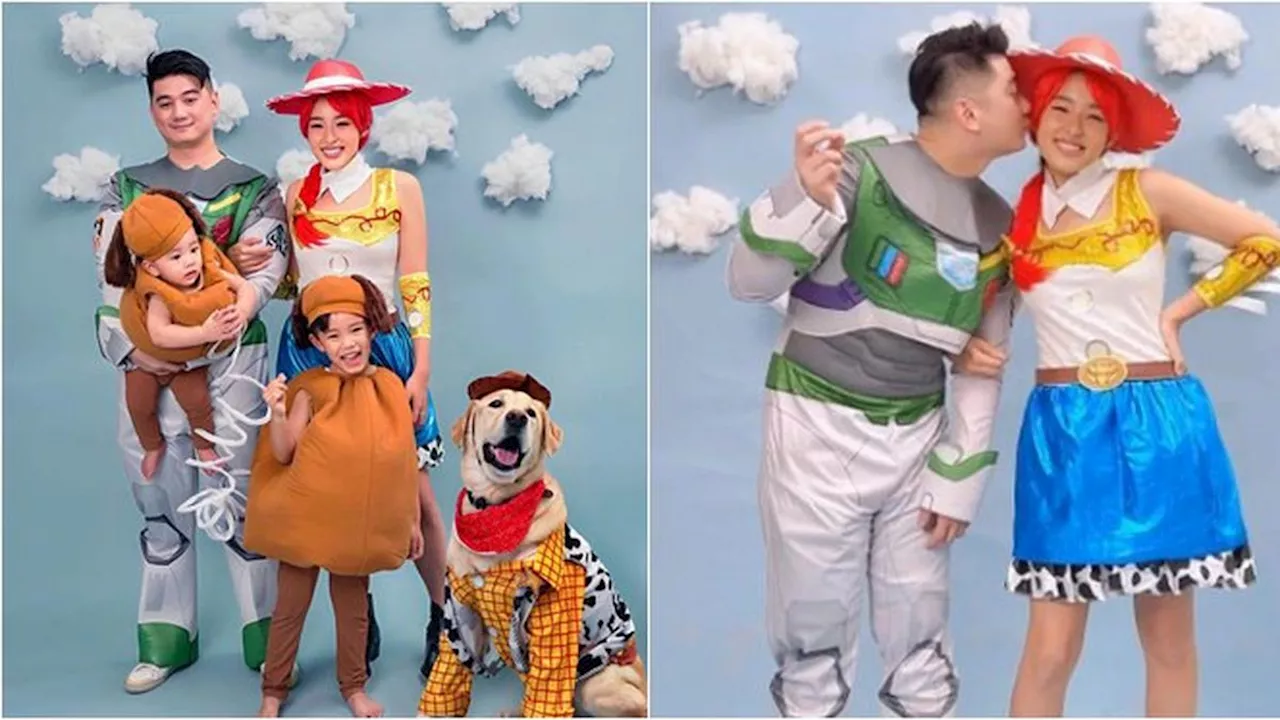 7 Gaya Pemotretan Terbaru Keluarga Chef Arnold, Cosplay Film Toy Story