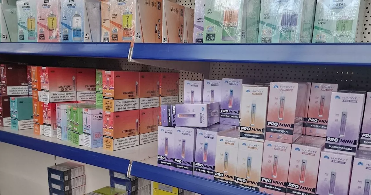 Blackburn's vapes supply 'dwindling' after police pull thousands off streets