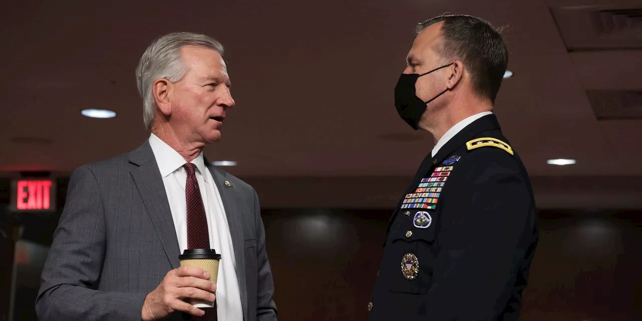 Fellow Senate Republicans confront Tuberville over holds on military nominations and promotions