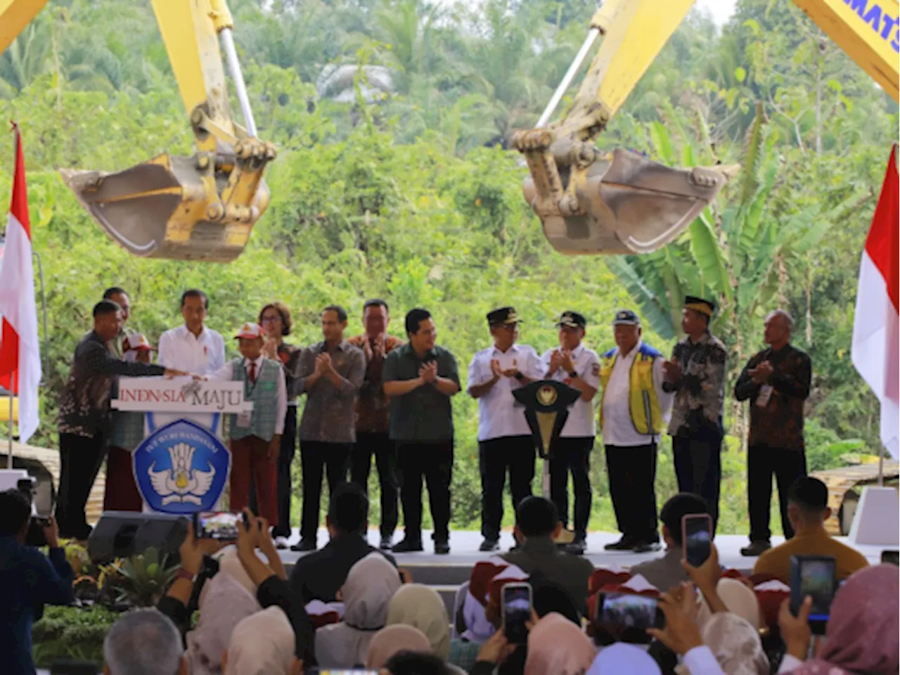 Presiden dan YPA-MDR Revitalisasi SDN 020 Sepaku di IKN