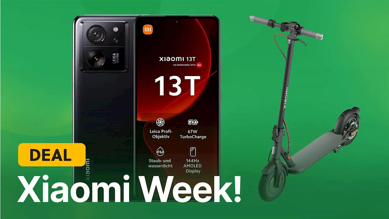 Die Xiaomi Week: Unschlagbare Angebote für Handys, E-Scooter & Saugroboter!