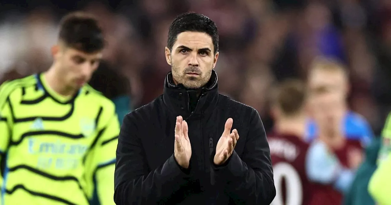 Mikel Arteta claims Arsenal players ignored his warning before West Ham defeat