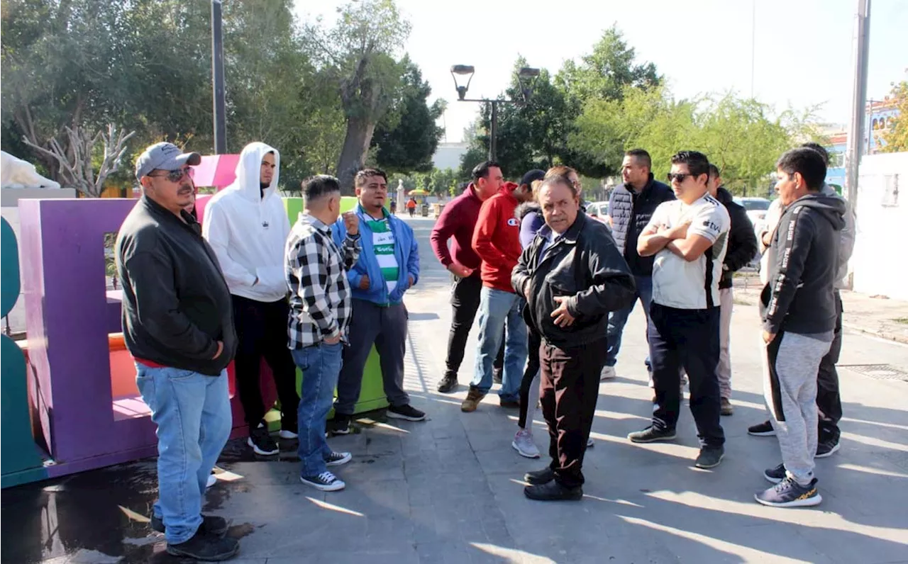 Conductores por aplicación de manifiestan en Torreón; denuncian hostigamiento y persecución de autoridades