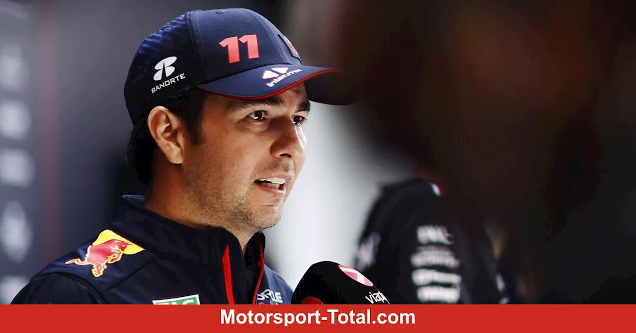 Sergio Perez sicher: Dieses Mal würde Max Verstappen mir helfen