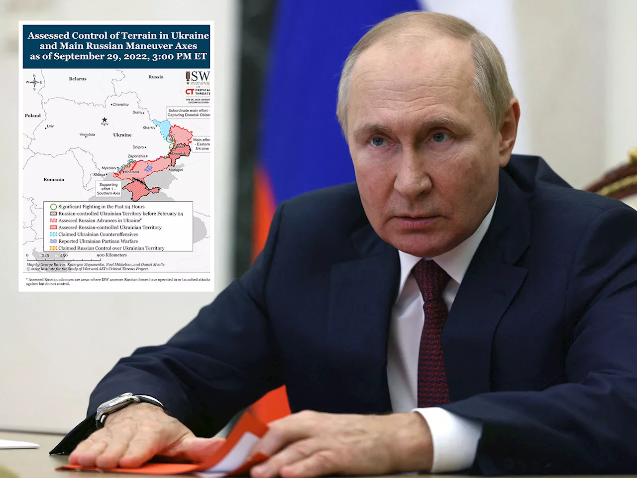 Fact Check: Putin's Russia Doesn't Fully Control Annexed Ukrainian Regions