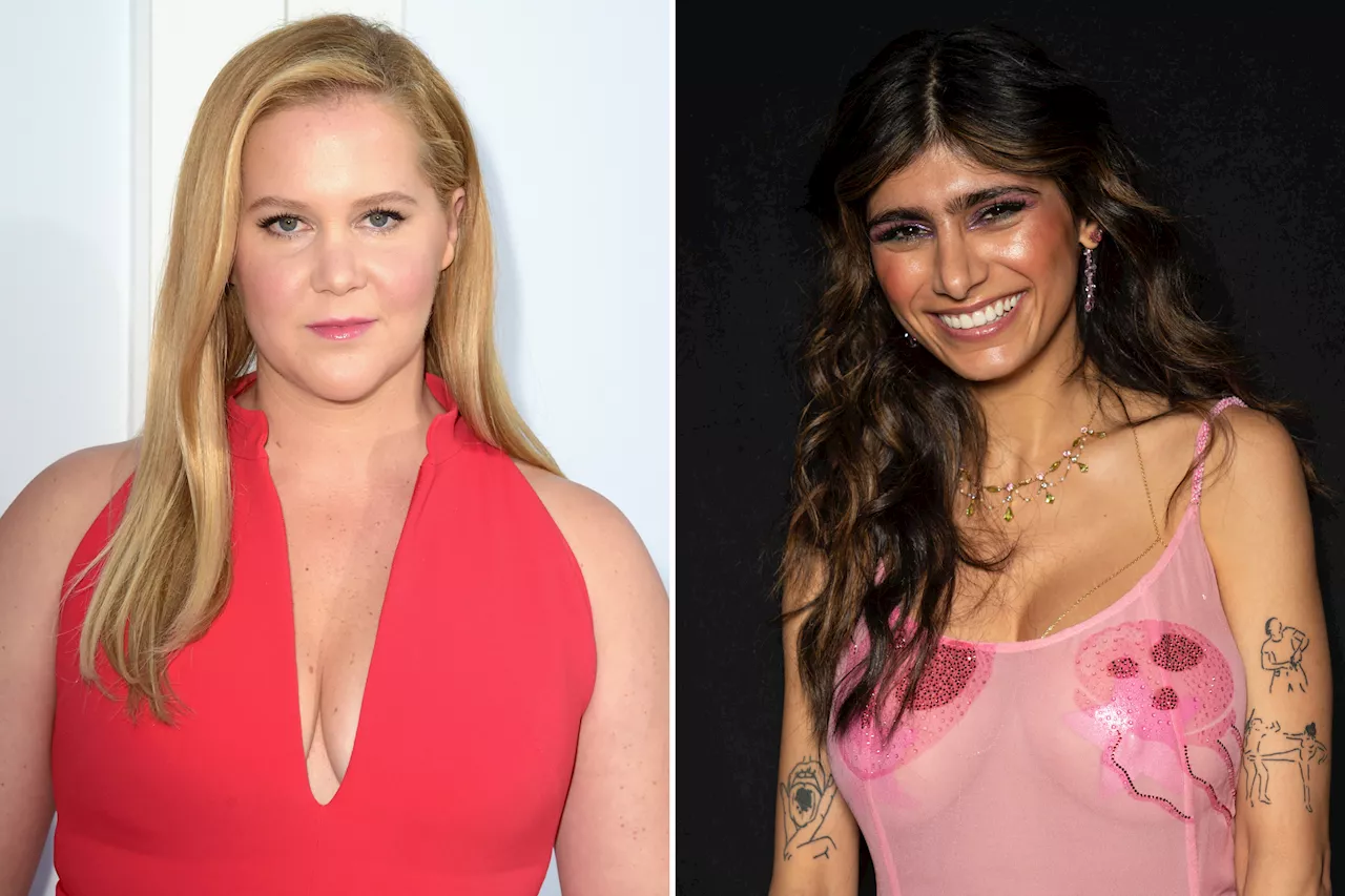 Mia Khalifa Shares Furious Amy Schumer Messages