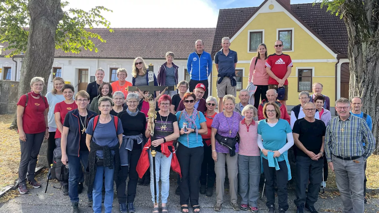 33 Pilger feierten Messe in Maria Dreieichen