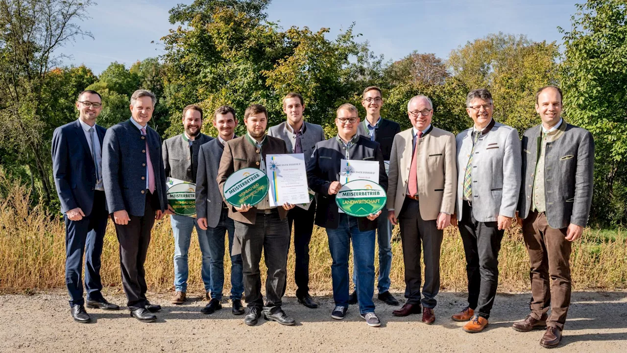 Sechs von 94 Meisterbriefen gingen in den Bezirk Hollabrunn