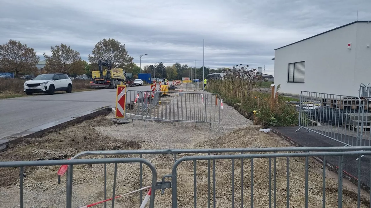 Umfahrungsstraße Nord: Radweg soll diese Woche fertig werden