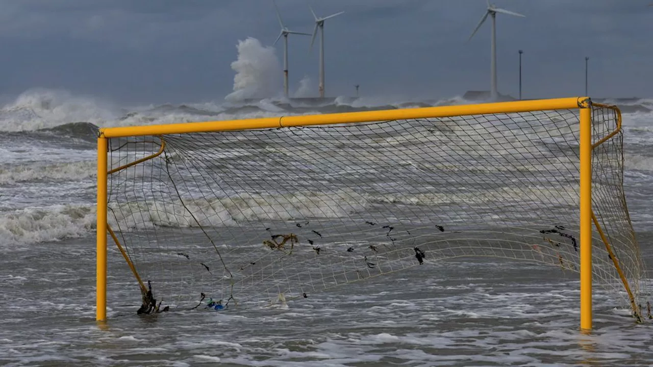 Stormoverlast in Frankrijk en VK, Ciarán ook onderweg naar Nederland