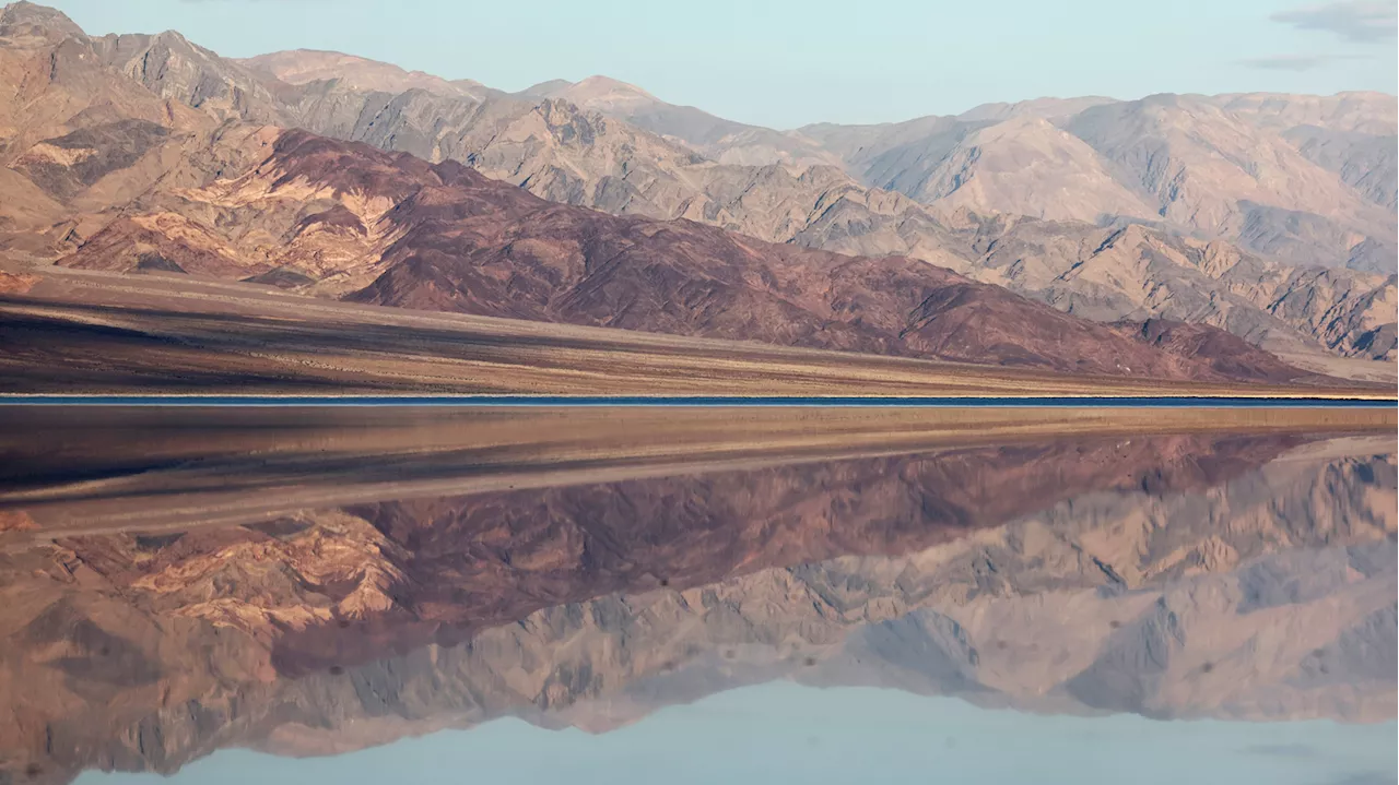 A stunning — but fleeting — lake has formed in California's Death Valley