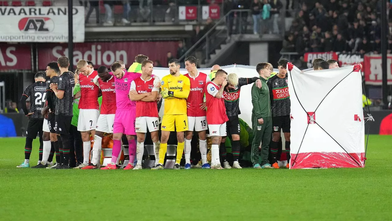 Restant AZ-NEC wordt net als RKC-Ajax op 6 december uitgespeeld