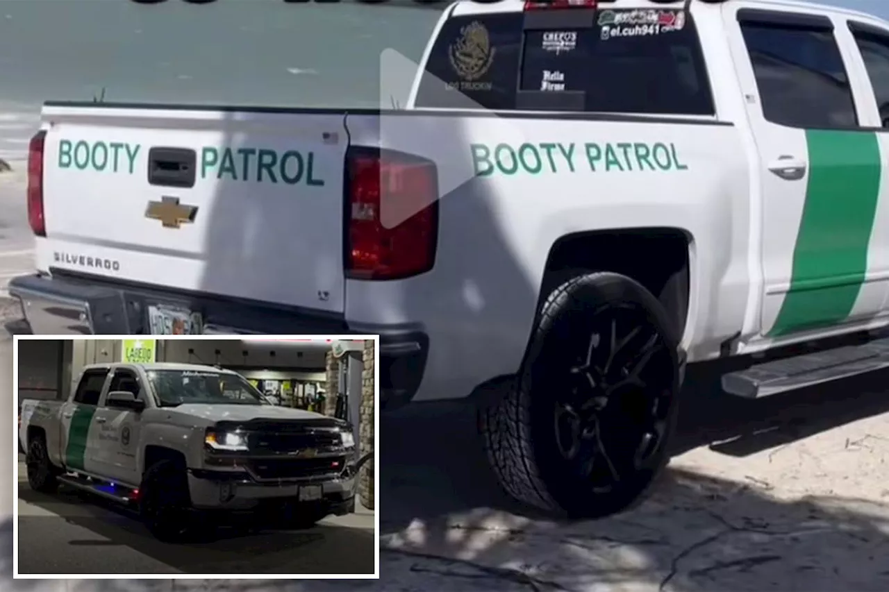 Florida cops mocked for ticketing man driving 'Booty Patrol' truck they say 'impersonated law enforcement'