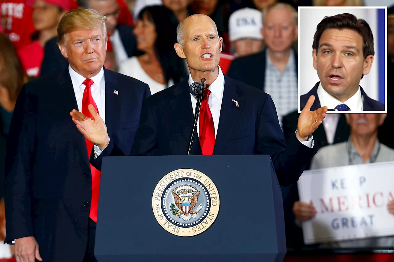 Florida Sen. Rick Scott backs Trump over DeSantis, says time to 'unite' GOP