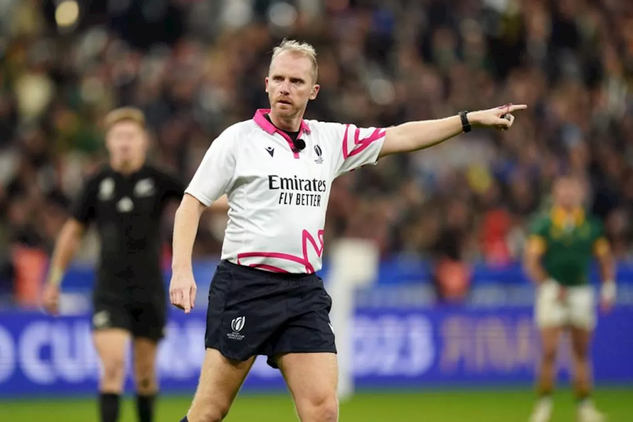 Rugby World Cup final referee Wayne Barnes announces retirement