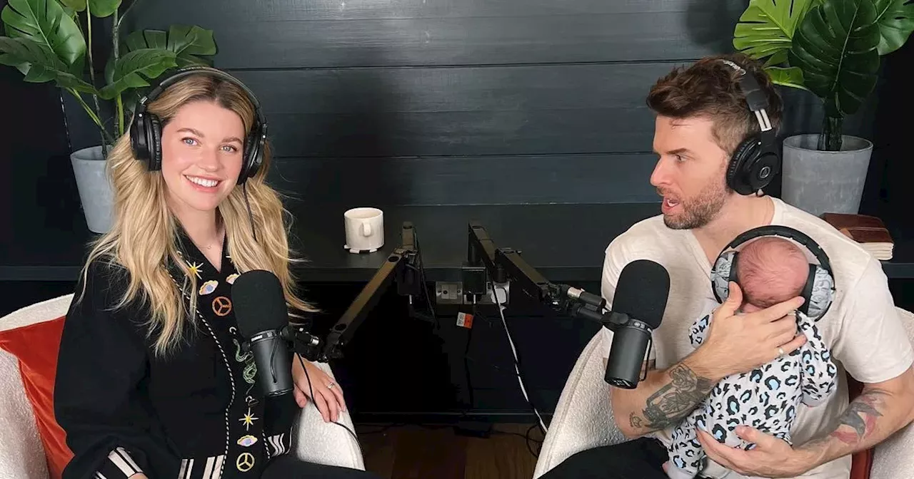 Joel Dommett's wife Hannah stuns fans as she frames baby's umbilical cord