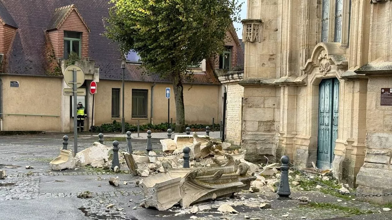 Église endommagée dans l’Orne : « un bout de patrimoine » détruit par la tempête Ciaran