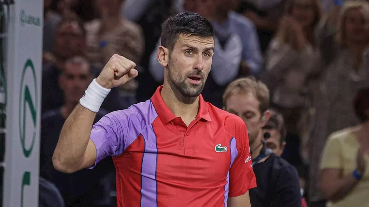 Masters Paris-Bercy. Malade et diminué, Djokovic file en quarts en renversant Griekspoor