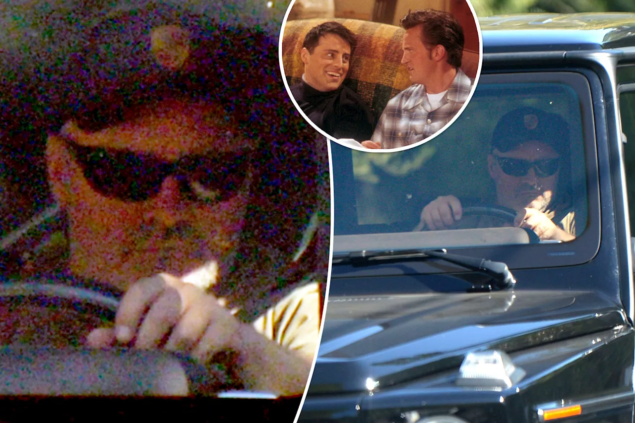 Matt LeBlanc pictured for the first time since shocking death of 'Friends' castmate Matthew Perry