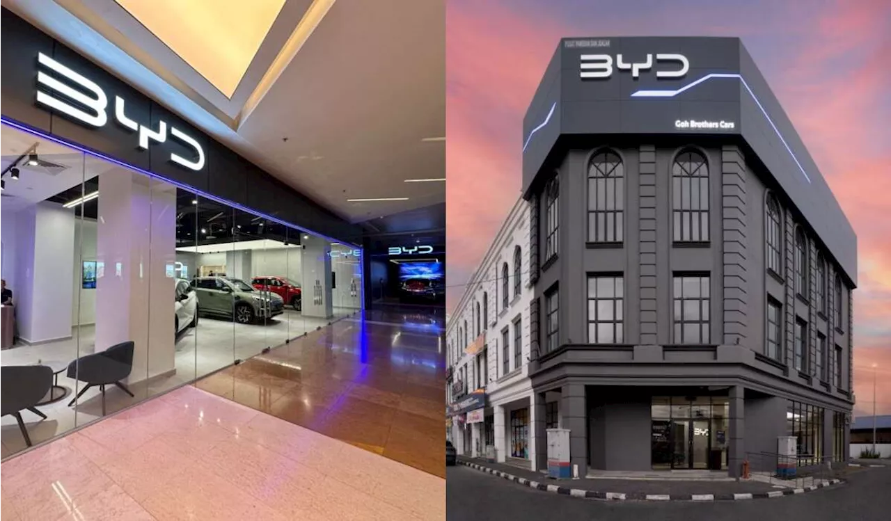 BYD launches new showrooms in Putrajaya and Ipoh