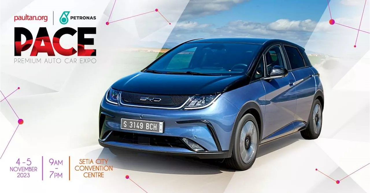 PACE 2023: Experience the BYD Atto 3 and Dolphin EVs – enjoy great deals, RM2,500 worth of vouchers