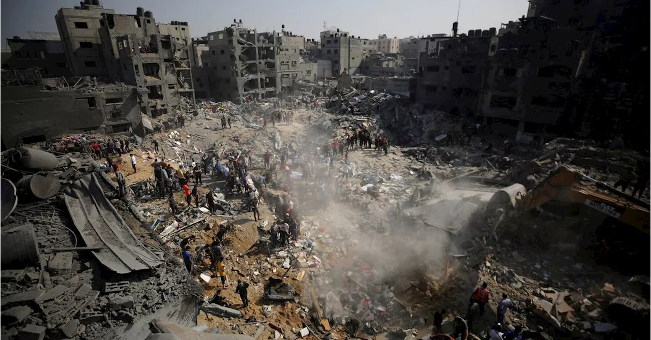 Gaza says Israel's strikes on refugee camp kill more than 195 people