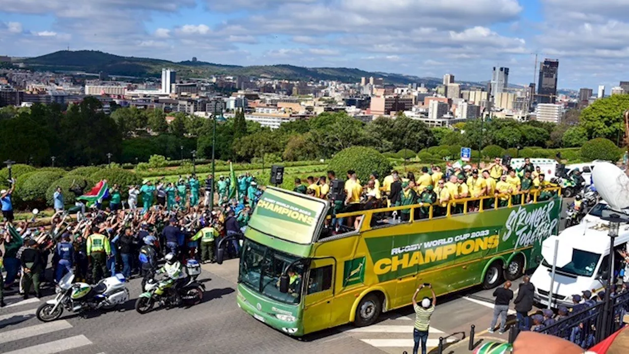 GALLERY: Boks trophy tour hits FNB Stadium in Soweto - SABC News - Breaking news, special reports, world,