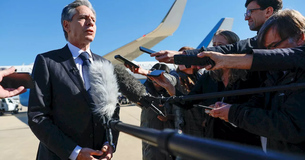 Blinken will discuss in Israel steps to minimize harm to civilians in Gaza