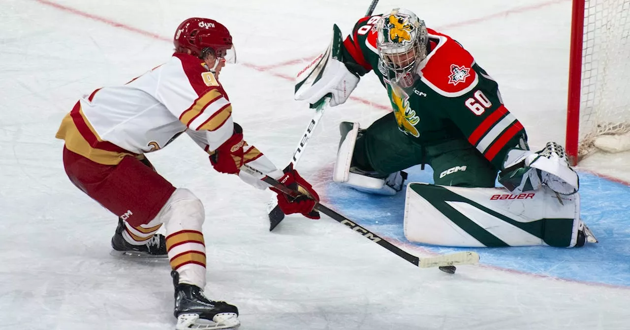 Mooseheads steal two points, Jordan Dumais sets another franchise record