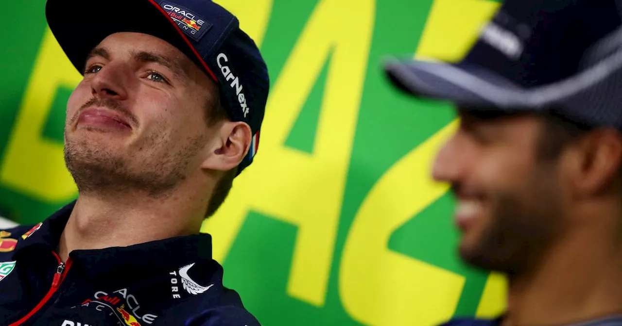 Motor racing-Verstappen happy with Perez or Ricciardo as team mate next year