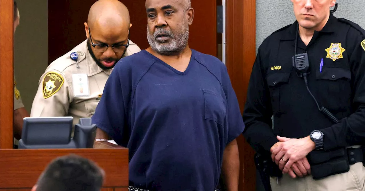 Suspect in rapper Tupac Shakur's killing pleads not guilty in Las Vegas court