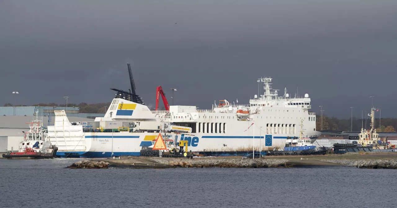 Ferry that ran aground off the Swedish coast and leaked oil reported back in harbor