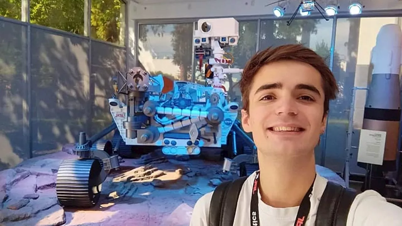 La NASA ficha a Juan García, un joven de 22 años de Linares