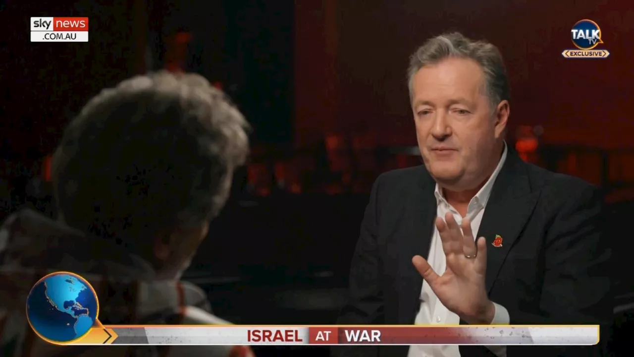 &#8216;Moral quandary&#8217;: Piers Morgan reflects on brutal Israel-Hamas war