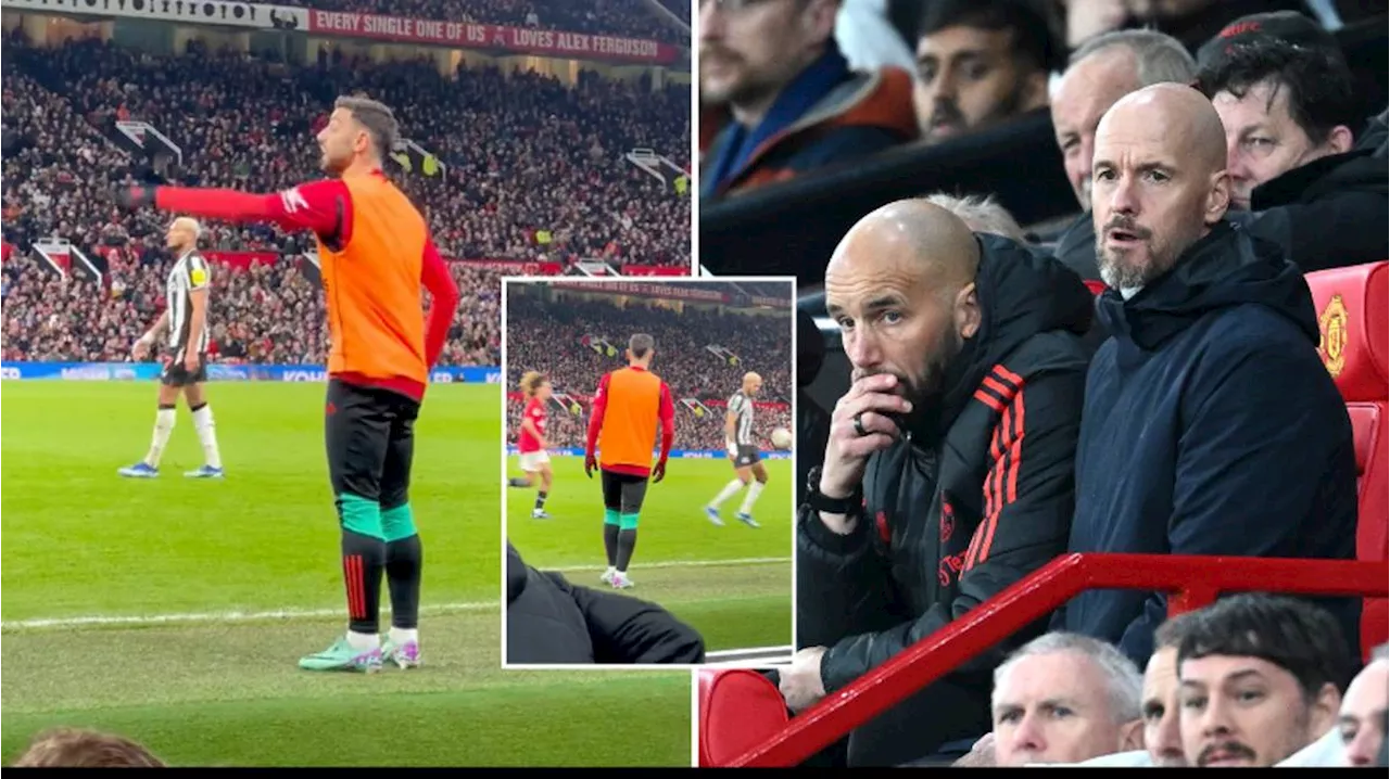 Bruno Fernandes' touchline antics in Man Utd's defeat to Newcastle make for an interesting watch