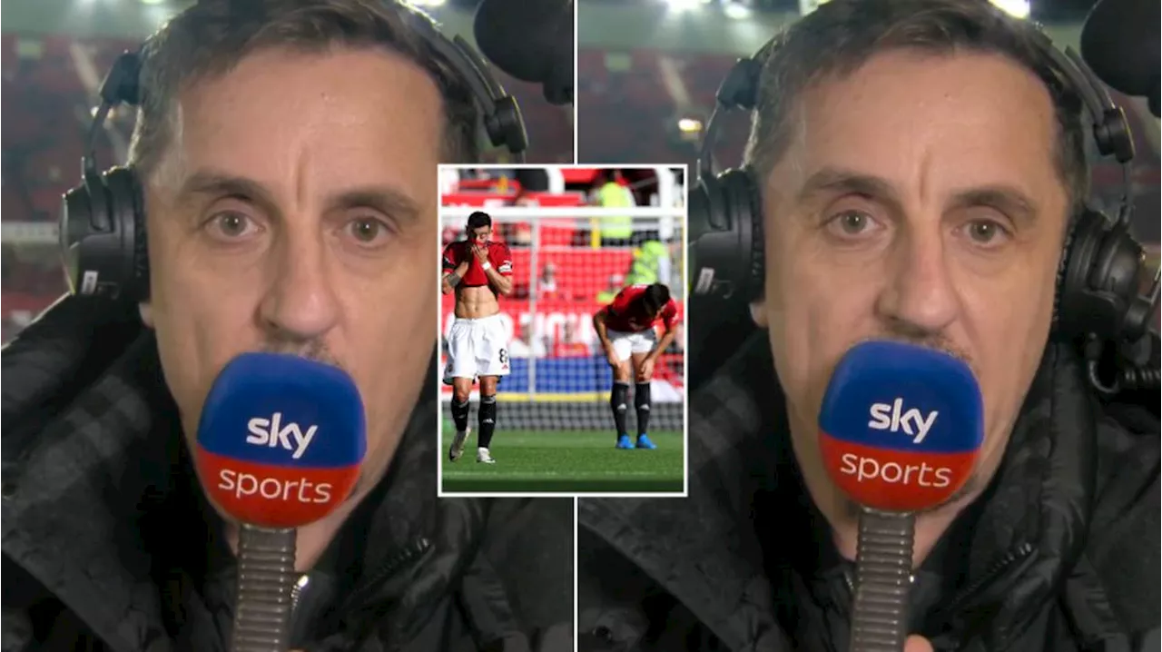 FIVE Man Utd players called out by Gary Neville for unforgivable error in Newcastle defeat