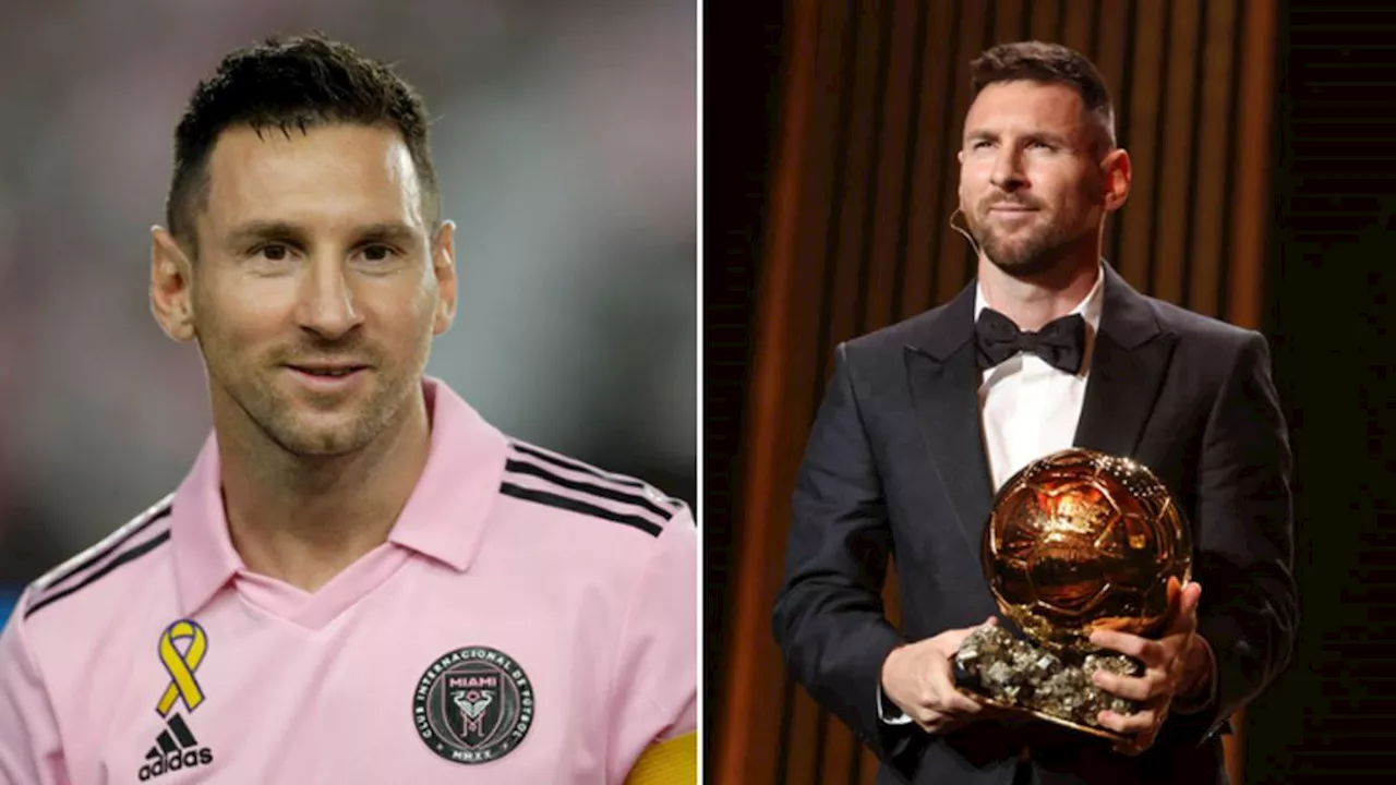 Lionel Messi misses out on prestigious award days after picking up eighth Ballon d'Or